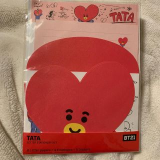 ボウダンショウネンダン(防弾少年団(BTS))のBT21 TATA レターセット(アイドルグッズ)