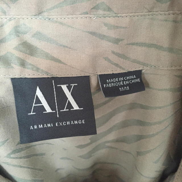 ARMANI EXCHANGE(アルマーニエクスチェンジ)のアルマーニエクスチェンジ半袖Yシャツ メンズのトップス(シャツ)の商品写真