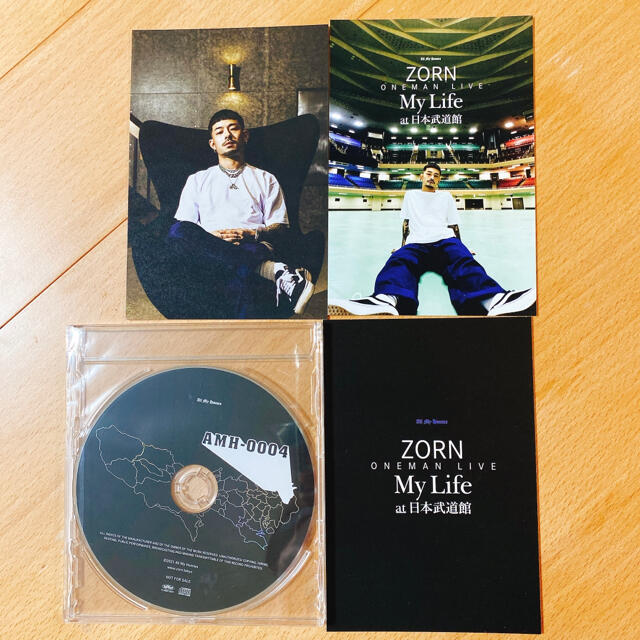 ZORN My Life武道館　限定CD&ポストカード