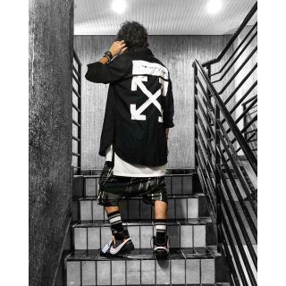 オフホワイト(OFF-WHITE)のOFF-WHITE オフホワイト 長袖シャツ(シャツ)