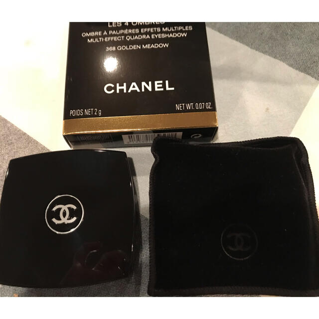 CHANEL(シャネル)の【CHANEL】限定色　レ キャトル オンブル　368 ゴールデンメドウ コスメ/美容のベースメイク/化粧品(アイシャドウ)の商品写真