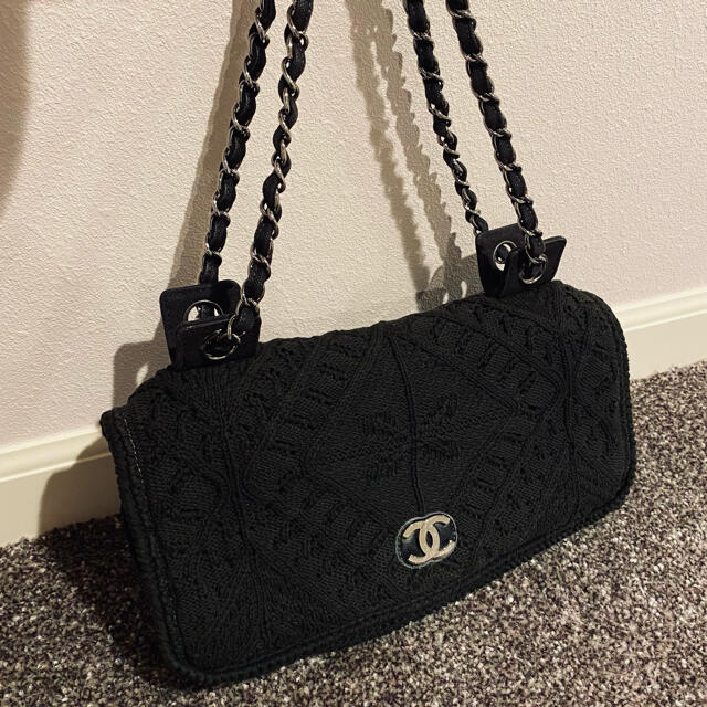 CHANEL(シャネル)の専用！！ シャネル コットン チェーン バッグ レディースのバッグ(ハンドバッグ)の商品写真