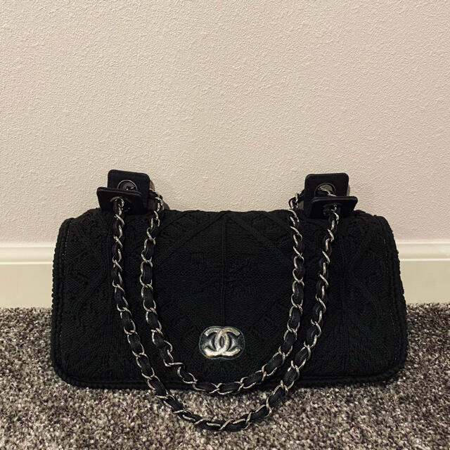 CHANEL(シャネル)の専用！！ シャネル コットン チェーン バッグ レディースのバッグ(ハンドバッグ)の商品写真