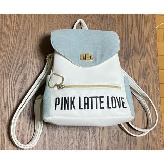 ピンクラテ(PINK-latte)のピンクラテ 「pink latte love」リュック　キッズ(リュック/バックパック)