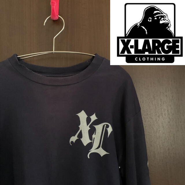 XLARGE(エクストララージ)のエクストララージ　長袖T ロングスリーブT メンズのトップス(Tシャツ/カットソー(七分/長袖))の商品写真