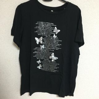 【最安値】Tシャツ　黒(Tシャツ(半袖/袖なし))