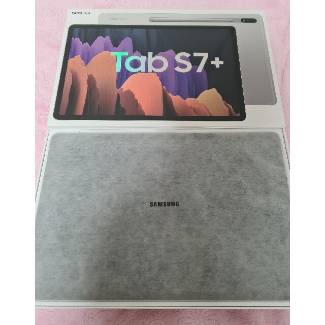 【2022福袋】 SAMSUNG - Galaxy tab s7+ plus 256GB Wi-Fi シルバー タブレット