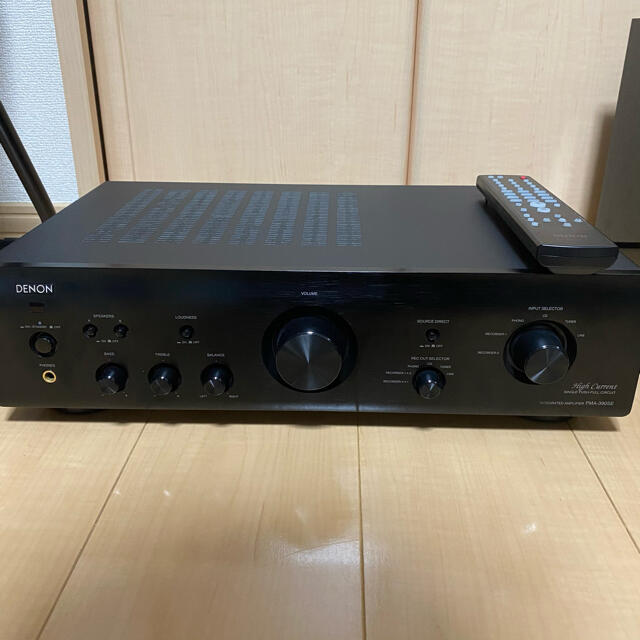 DENONデノン名機PMA-390SEブラック動作確認済みプリメインアンプ