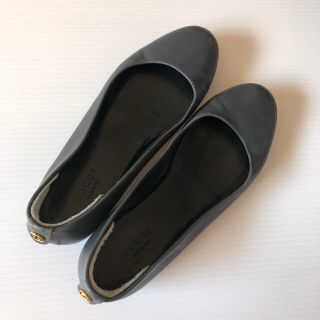 グッチ(Gucci)のGUCCI グッチ レザー フラットシューズ 35 バレエシューズ(バレエシューズ)