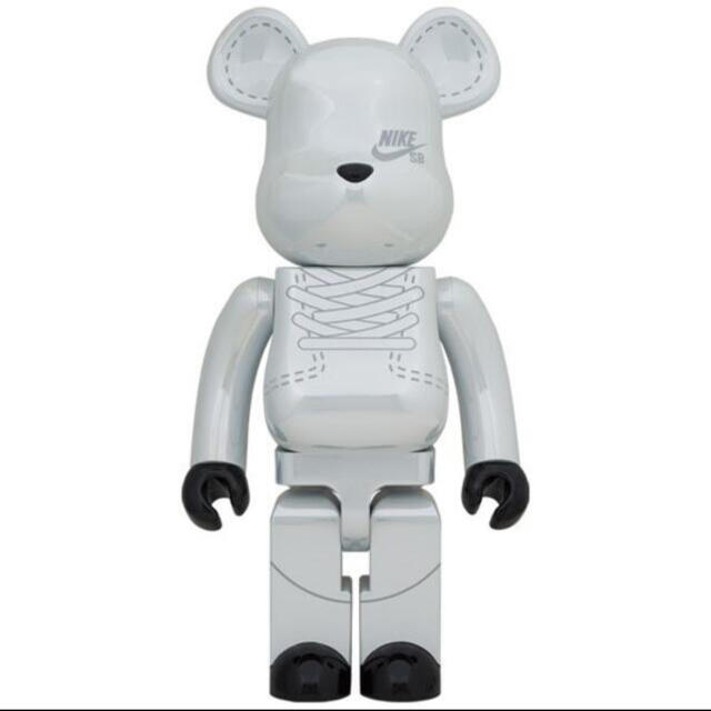 約70センチ新品未使用1000% BE@RBRICK NIKE SB 2020 WHITE