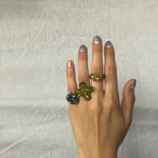 デプト(DEPT)のvintage ビーズ  リング 指輪 アクセサリー 6〜7号 ¥3400〜(リング(指輪))