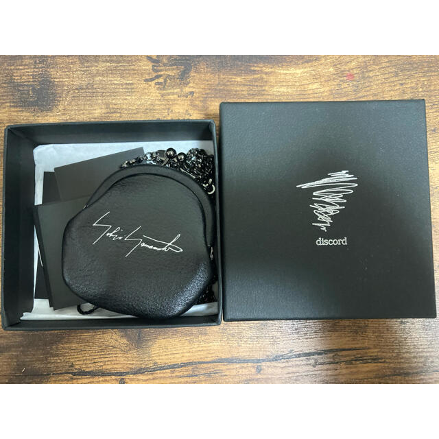 discord yohjiyamamoto  ガマ口ネックレス　コインケース