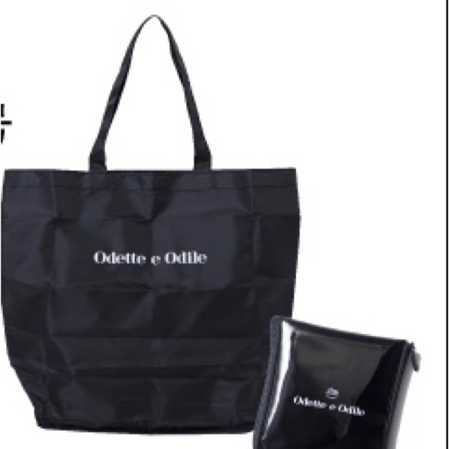 Odette e Odile(オデットエオディール)のMORE付録  大人シックなエコバッグ レディースのバッグ(エコバッグ)の商品写真