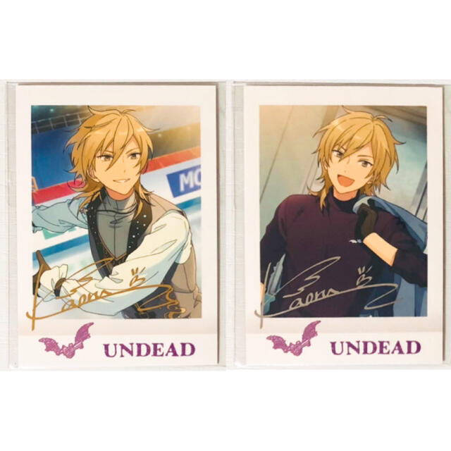 新品★あんスタ★UNDEAD【羽風薫】箔押し★ぱしゃこれ★ver.3★2点セット