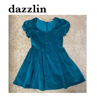 ダズリン(dazzlin)のダズリン dazzlin パフ袖 フレアミニワンピース(ミニワンピース)