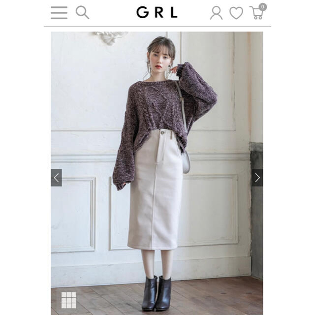 GRL(グレイル)の専用 レディースのスカート(ロングスカート)の商品写真