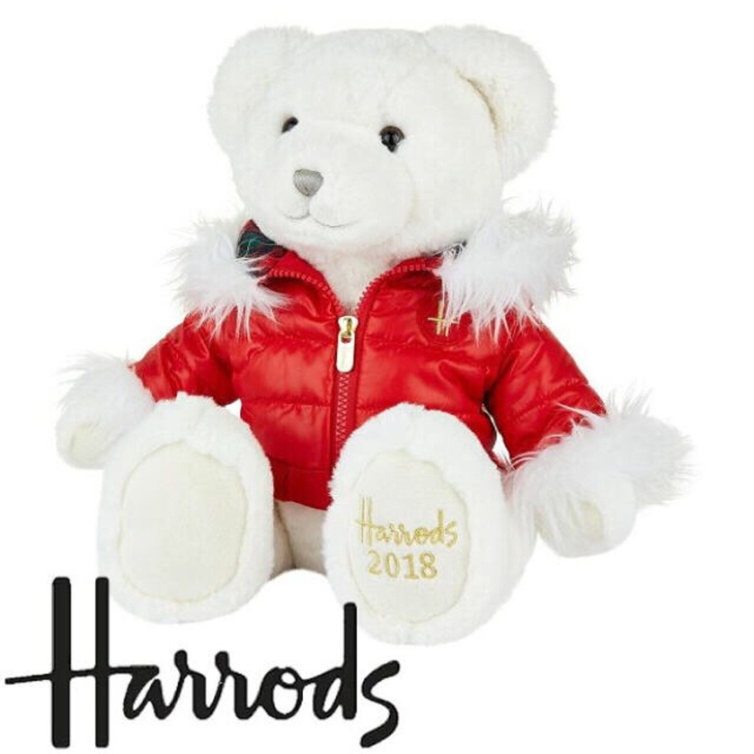 Harrods(ハロッズ)のハロッズ Harrods 2018 イヤーベア テディベア  エンタメ/ホビーのおもちゃ/ぬいぐるみ(ぬいぐるみ)の商品写真