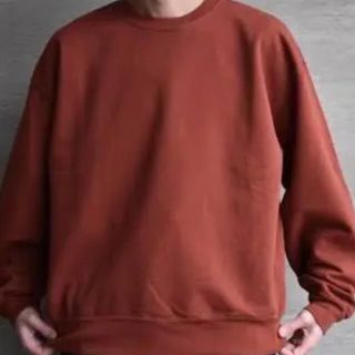 アンユーズド(UNUSED)の18ss オーラリー　super soft big sweat P/O(スウェット)