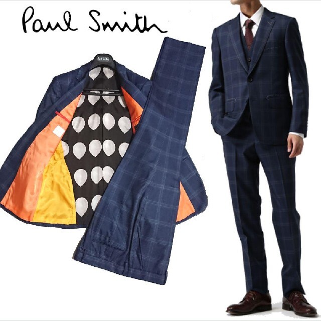 Paul Smith - 定価11万ポールスミス16AWカノニコ生地 裏地バルーン ...