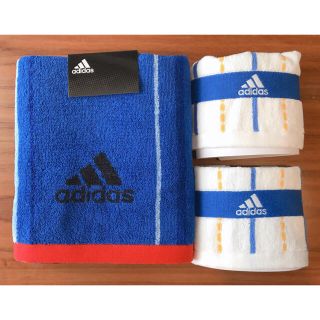 アディダス(adidas)のadidas アディダス スポーツタオル・ハンドタオル セット(タオル/バス用品)