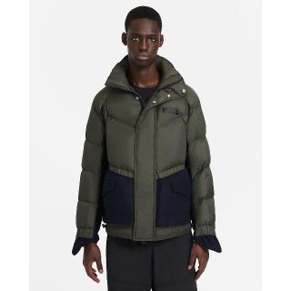 サカイ(sacai)の評価多数!! L Nike x sacai Parka KHAKI 定価以下(ダウンジャケット)