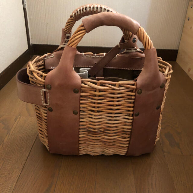 eb.a.gos  オイルショルダーミニ 紅籐 BEIGE  エバゴス