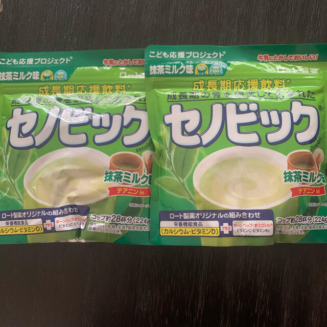 ロート製薬(ロートセイヤク)のセノビック　抹茶ミルク味　2袋セット 食品/飲料/酒の飲料(その他)の商品写真