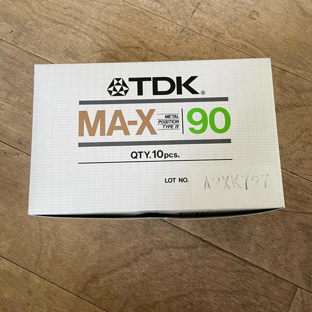 カセットテープ　メタルテープ　TDK MA-X90 10本