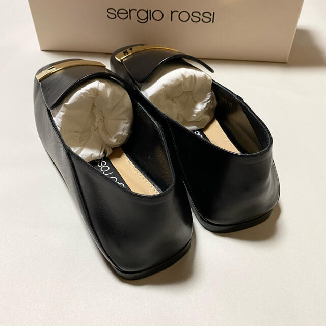 Sergio Rossi(セルジオロッシ)の新品未使用！送料込み★Sergio Rossi★SR1 スリッパ&バレエフラット レディースの靴/シューズ(ローファー/革靴)の商品写真