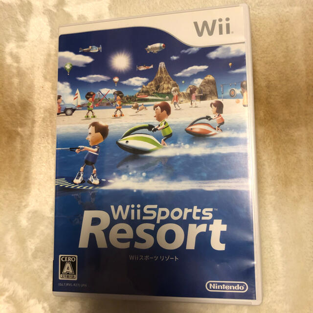 任天堂(ニンテンドウ)の任天堂 wii sports resort ゲームカセット ゲームソフト 美品 エンタメ/ホビーのゲームソフト/ゲーム機本体(家庭用ゲームソフト)の商品写真