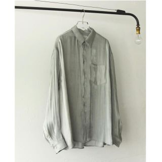 トゥデイフル(TODAYFUL)の新品未使用　crepesatin over shirt(シャツ/ブラウス(長袖/七分))