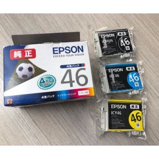 エプソン(EPSON)のエプソン☆純正インク☆46(PC周辺機器)