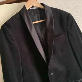 ザラ(ZARA)のZARA ブレザー　ベロア　ジャケット(テーラードジャケット)