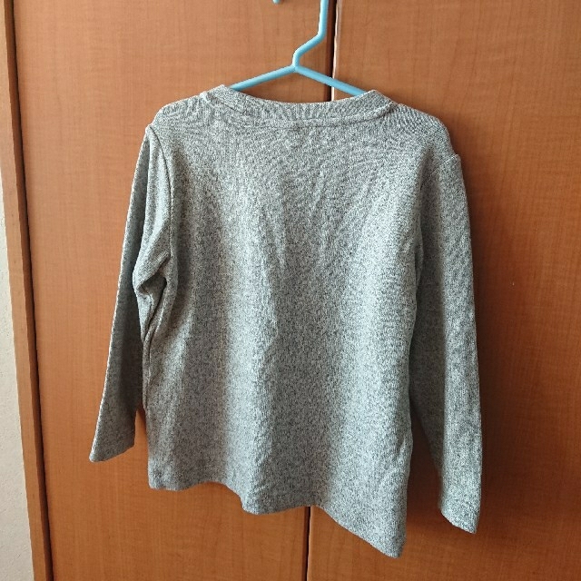 上等 新品 ユニクロ UNIQLO キッズ ニットフリース クルーネックT 110