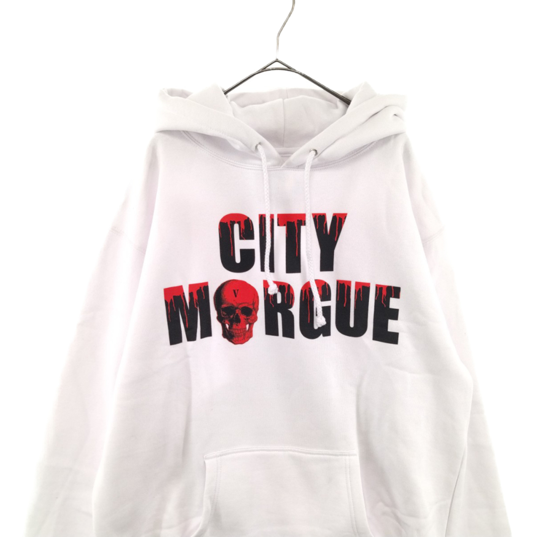 VLONE ヴィーロン ×City Morgue Dog Hoodie プリントプルオーバー
