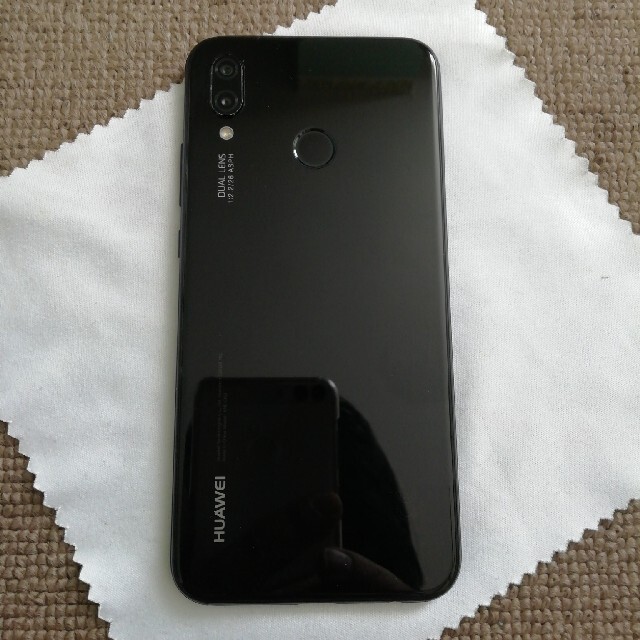 ANDROID(アンドロイド)のHUAWEI P20 lite 黒 SIMフリー スマホ/家電/カメラのスマートフォン/携帯電話(スマートフォン本体)の商品写真