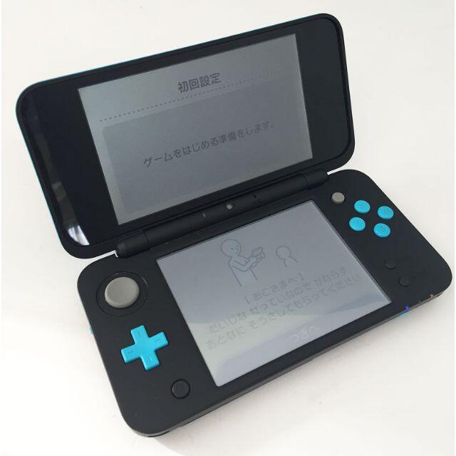 Newニンテンドー2DS LL ブラック×ターコイズ