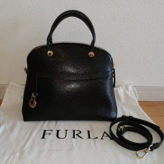 フルラ(Furla)の【SORAさん専用】FURLA　PIPER　黒(ハンドバッグ)