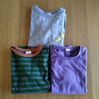 ブリーズ(BREEZE)の長袖Tシャツ3枚セット★130(Tシャツ/カットソー)