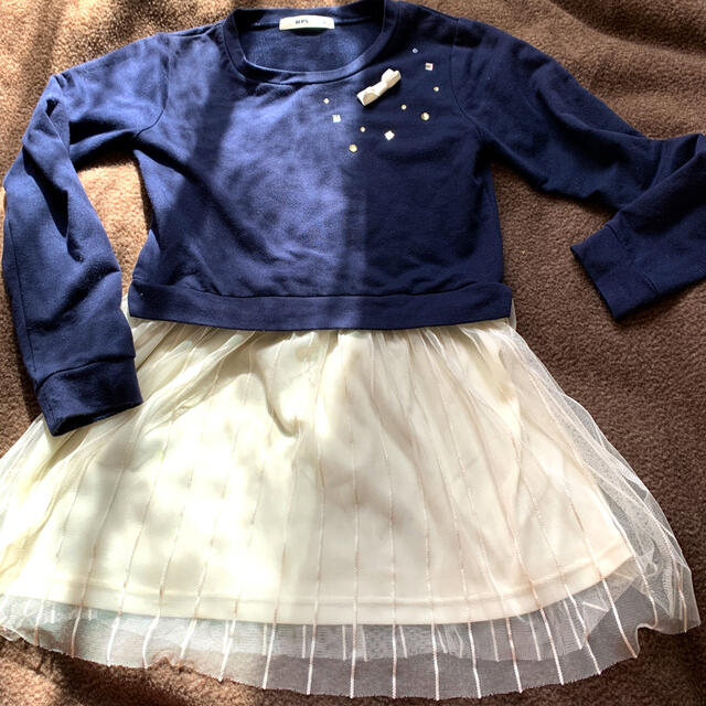 MPS(エムピーエス)のMＰS.◆ビジューの素敵なワンピース キッズ/ベビー/マタニティのキッズ服女の子用(90cm~)(ワンピース)の商品写真