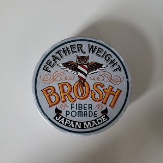 BROSH FETHER WEIGHT FIBER POMADE(ヘアワックス/ヘアクリーム)