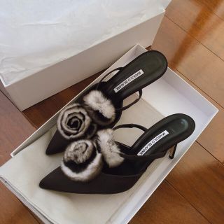 マノロブラニク(MANOLO BLAHNIK)のマノロブラニクのパンプス、ミュール(ハイヒール/パンプス)