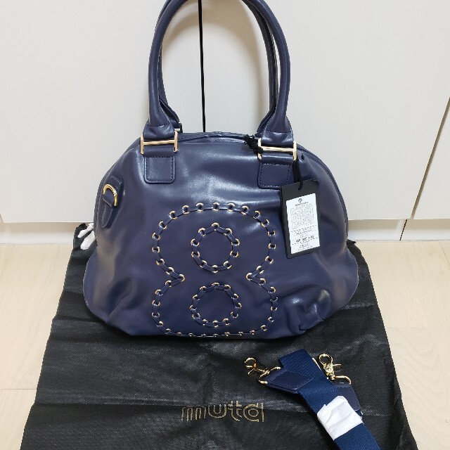 ショルダーバッグ★新品・未使用 muta EYELET 8バッグバック レザー