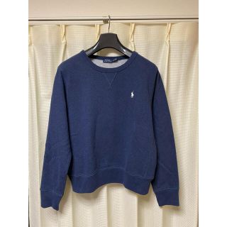 ポロラルフローレン(POLO RALPH LAUREN)のhiro様専用　　ポロラルフローレン　トレーナー　レディース　ネイビー　XL(トレーナー/スウェット)