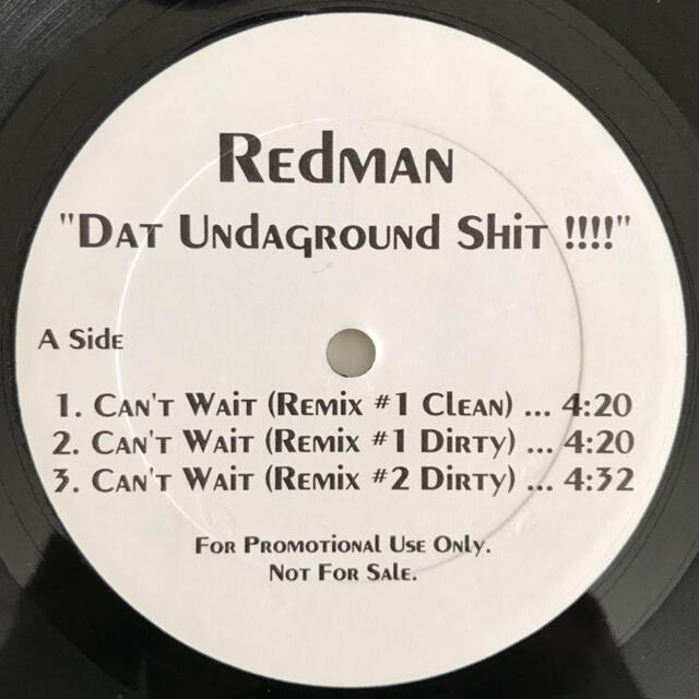 『1年保証』 Redman - Shit!!!! Undaground Dat ヒップホップ+ラップ