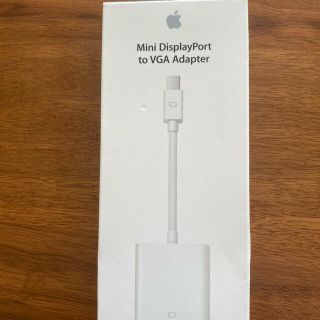 アップル(Apple)のApple Mini DisplayPort to VGA Adapter(PC周辺機器)