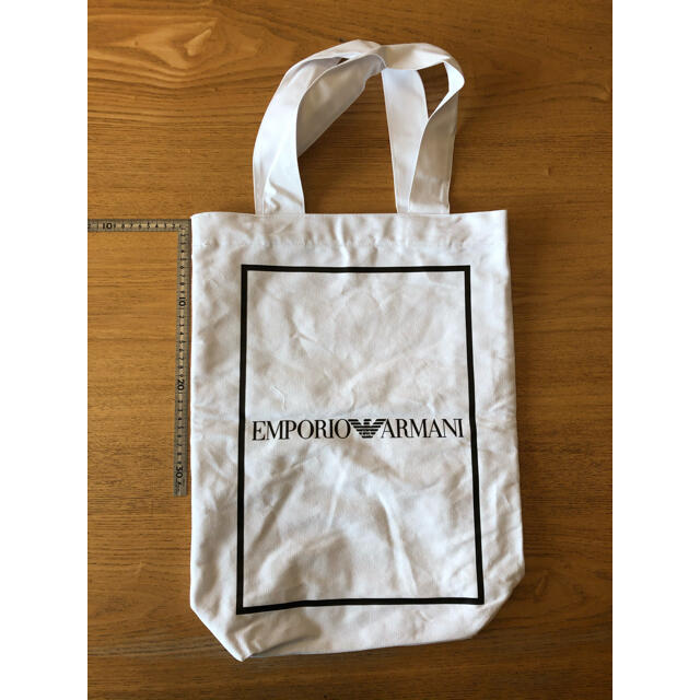 Emporio Armani(エンポリオアルマーニ)のｴﾝﾎﾟﾘｵｱﾙﾏｰﾆ  エコバッグ　アレ1981さま専用 レディースのバッグ(エコバッグ)の商品写真