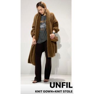 シップス(SHIPS)の☆kenco様専用☆unfil ストレッチスーパーキッドモヘアカーディガン(カーディガン)