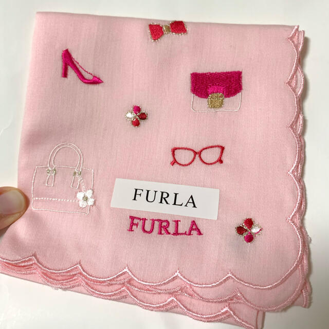 Furla(フルラ)のフルラ　ハンカチ レディースのファッション小物(ハンカチ)の商品写真