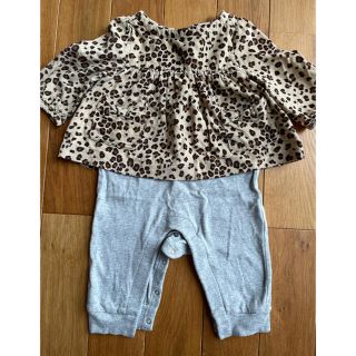 ベビーギャップ(babyGAP)の《値下げ中‼︎》 BabyGAP 女の子　カバーオール(カバーオール)